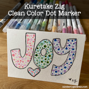 Kuretake Zig Clean Color Dot Marker Graphic