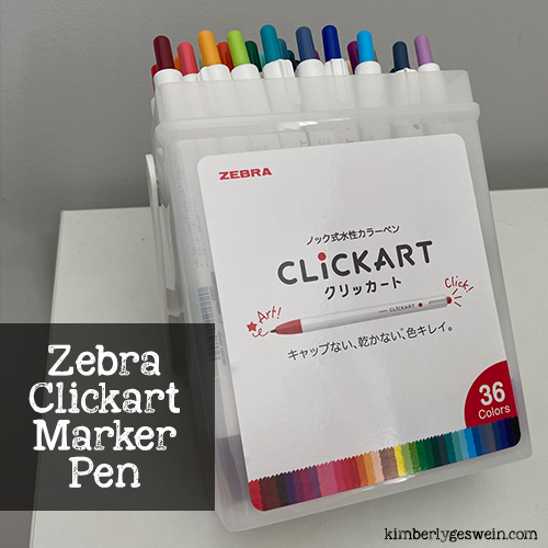 Zebra ClickArt Water-based Marker Pen Graphic
