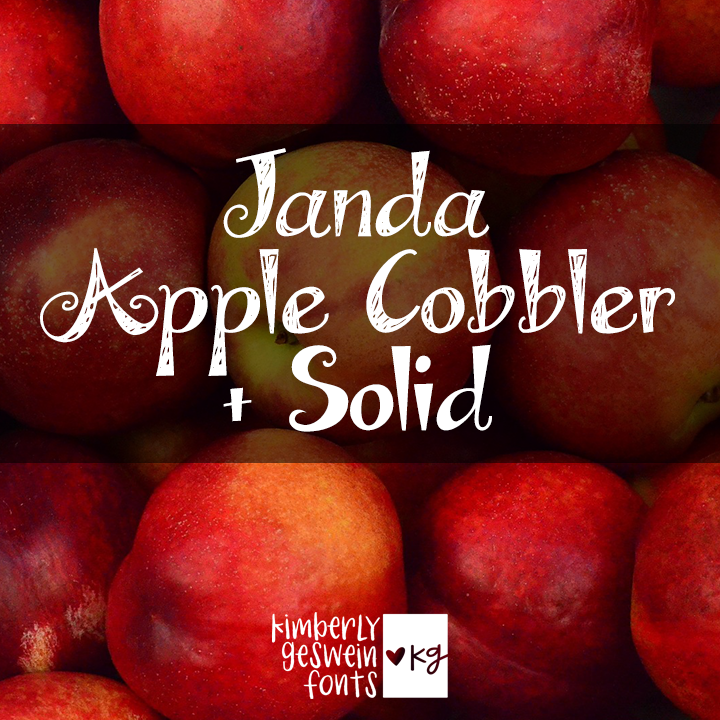 Janda Apple Cobbler Graphic