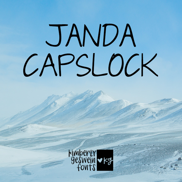 Janda Capslock Graphic