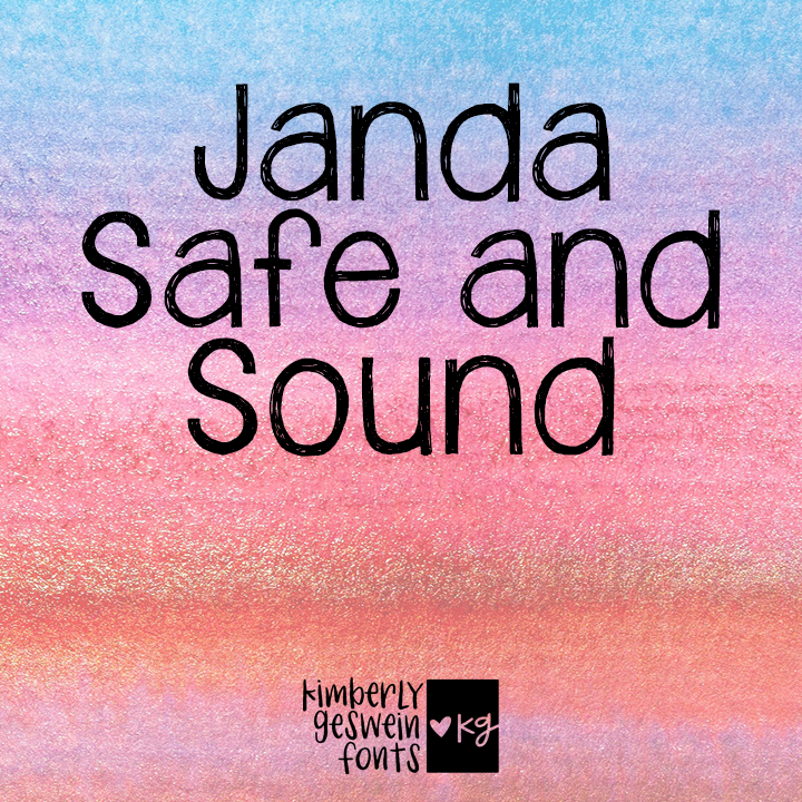 Janda Safe And Sound Graphic