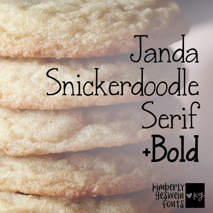 Janda Snickerdoodle Serif Graphic