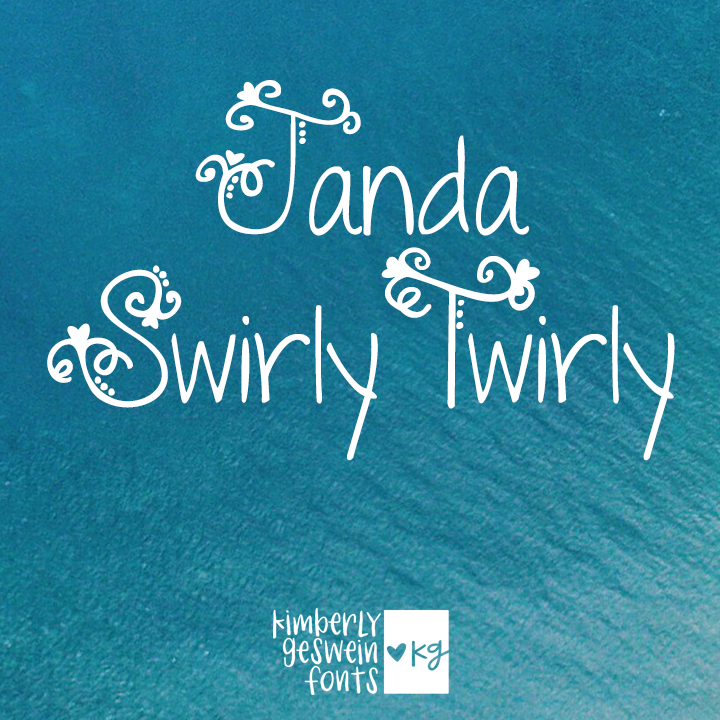 Janda Swirly Twirly Graphic