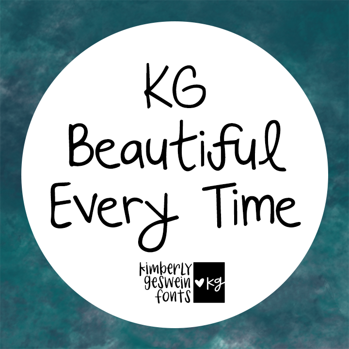 KG Beautiful Every Time Graphic