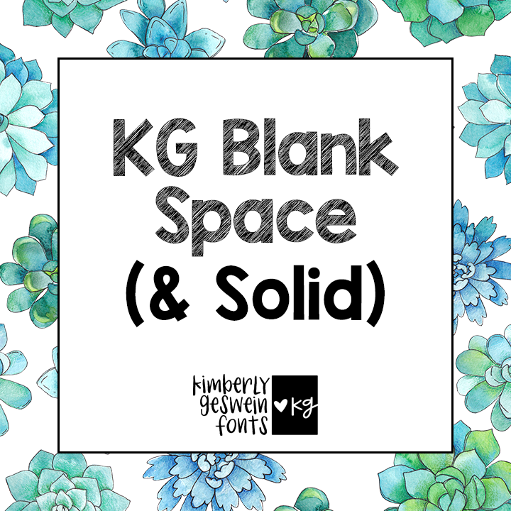 KG Blank Space Graphic