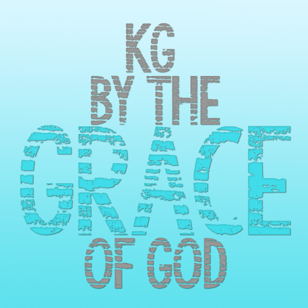 KG By The Grace Of God Graphic