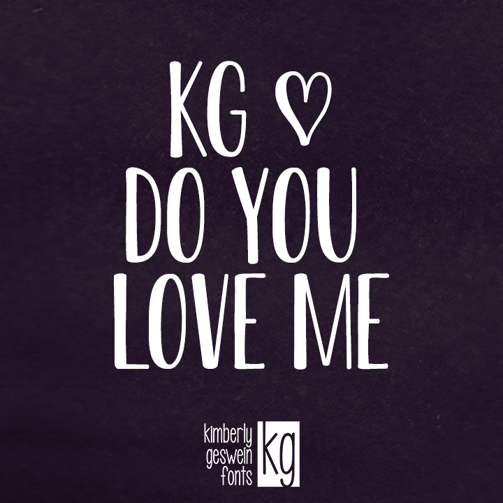 KG Do You Love Me Graphic