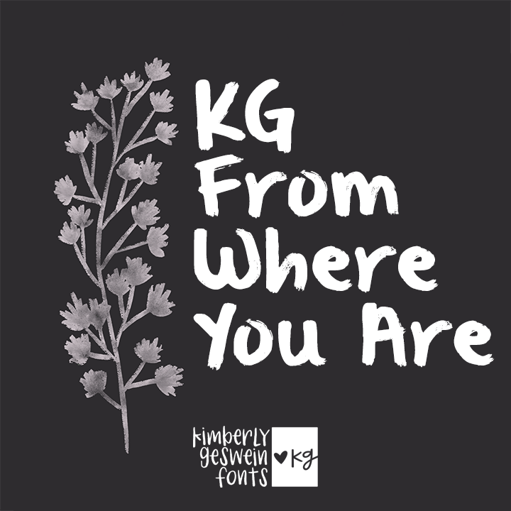 KG From Where You Are Graphic