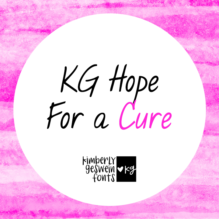 KG Hope For A Cure Graphic