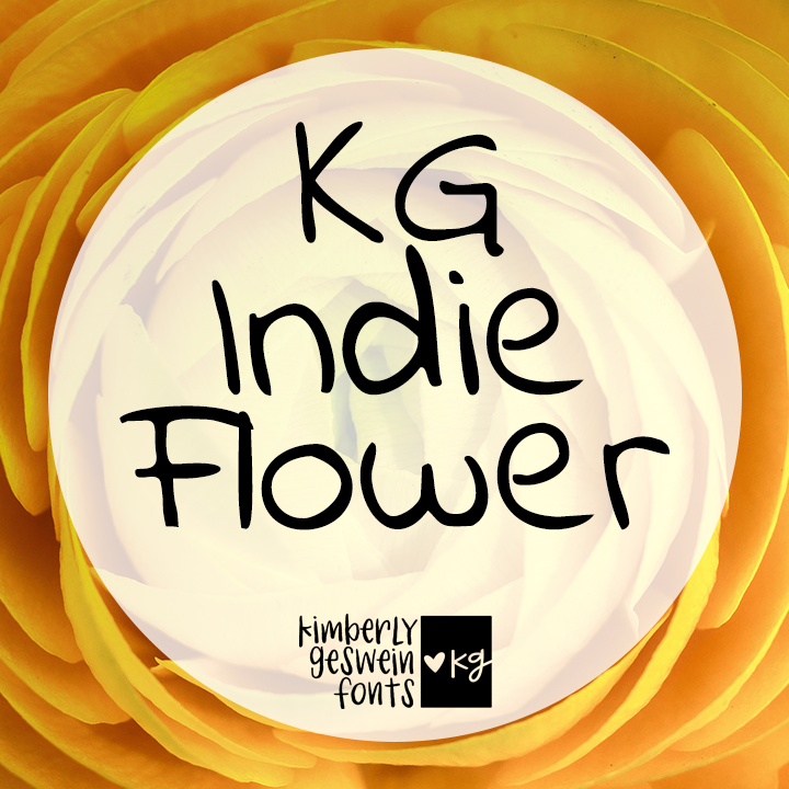 KG Indie Flower Graphic
