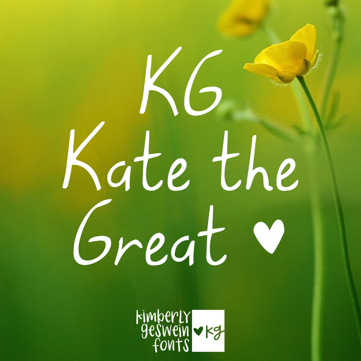 KG Kate The Great Graphic