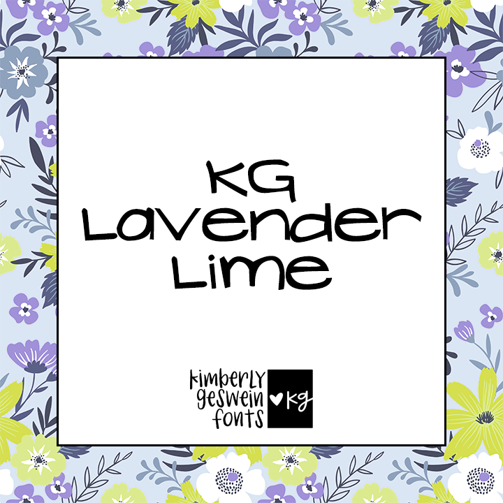 KG Lavender Lime Graphic