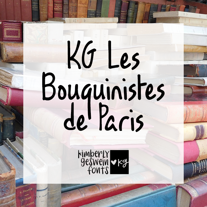 KG Les Bouquinistes De Paris Graphic