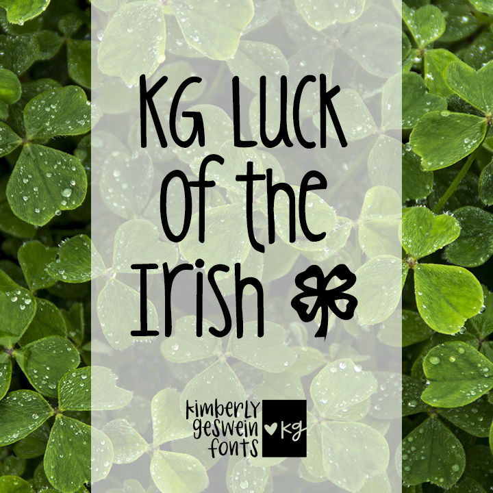 KG Luck Of The Irish Graphic