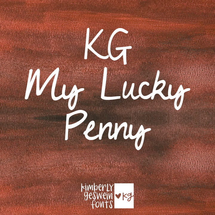 KG My Lucky Penny Graphic