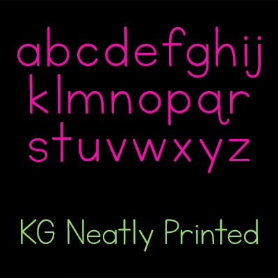 KG Neatly Printed Graphic