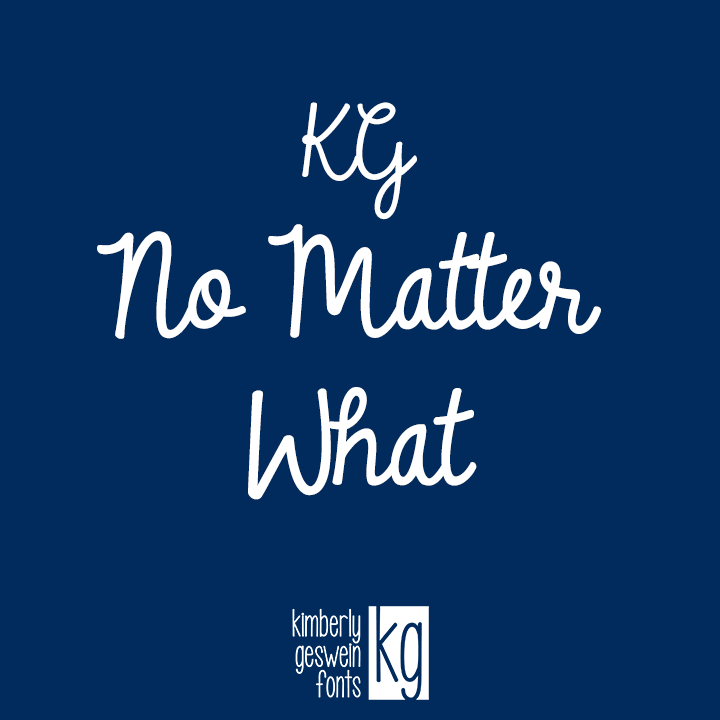 KG No Matter What