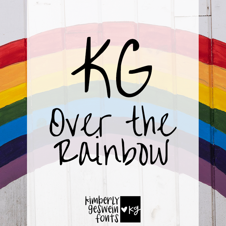 KG Over The Rainbow Graphic