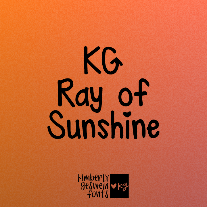 KG Ray Of Sunshine Graphic