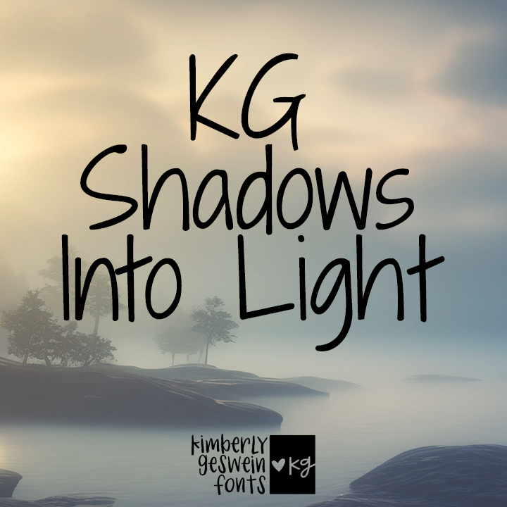 KG Shadows Into Light Graphic