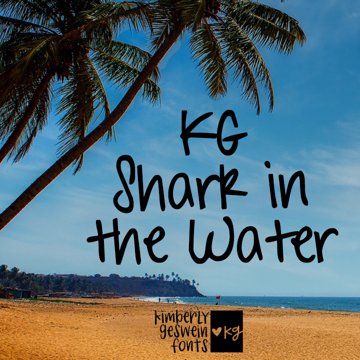 KG Shark In The Water Graphic