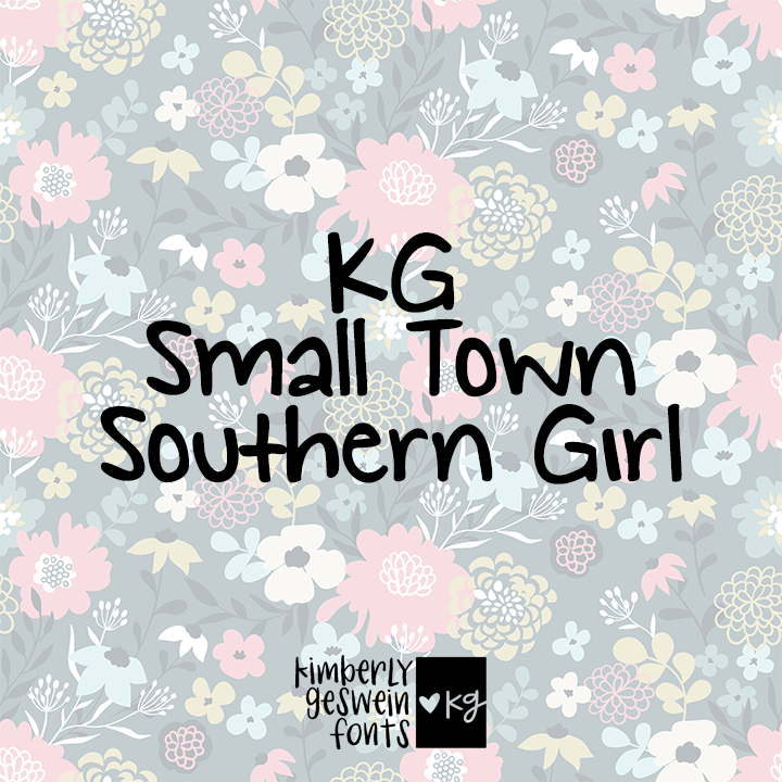 KG Small Town Southern Girl Graphic