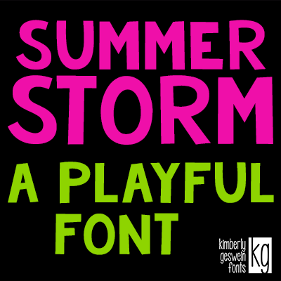 KG Summer Storm Graphic