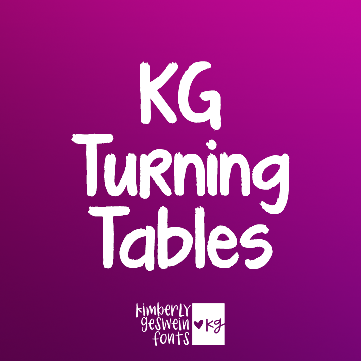 KG Turning Tables Graphic