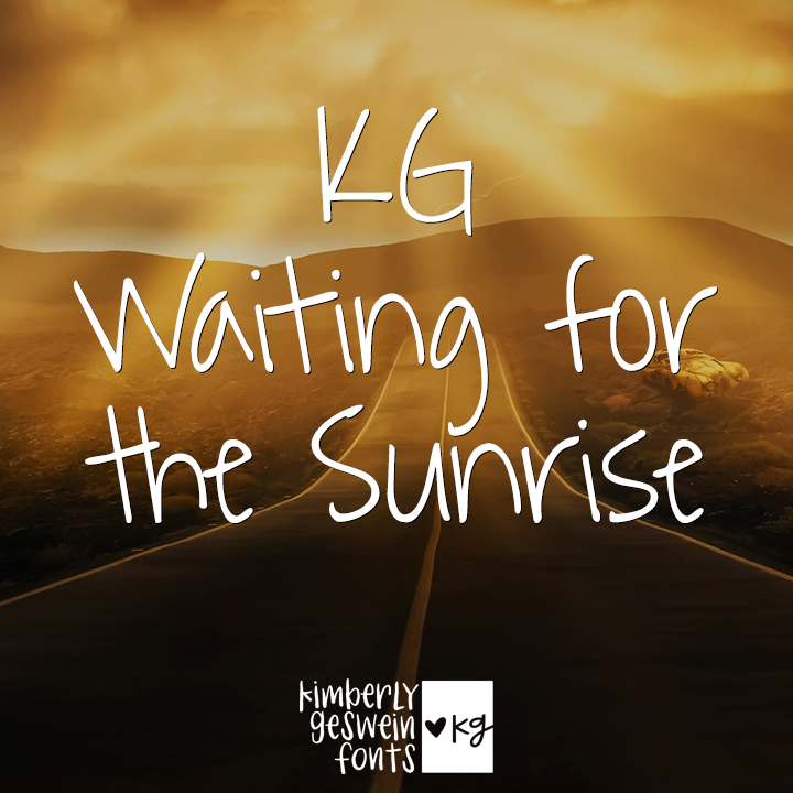 KG Waiting For The Sunrise Graphic