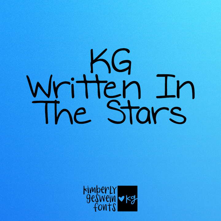 KG Written In The Stars Graphic