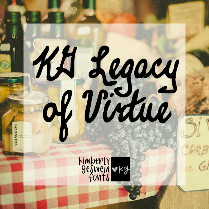 KG Legacy Of Virtue Graphic