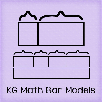 KG Math Bar Models Graphic
