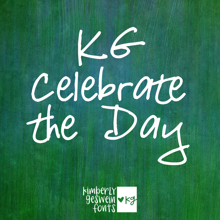 KG Celebrate The Day Graphic