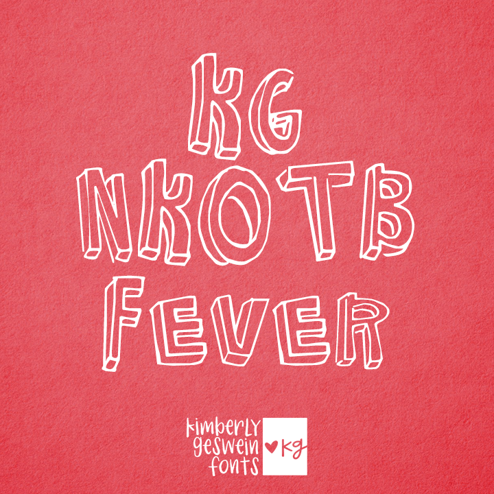 KG Nkotb Fever Graphic