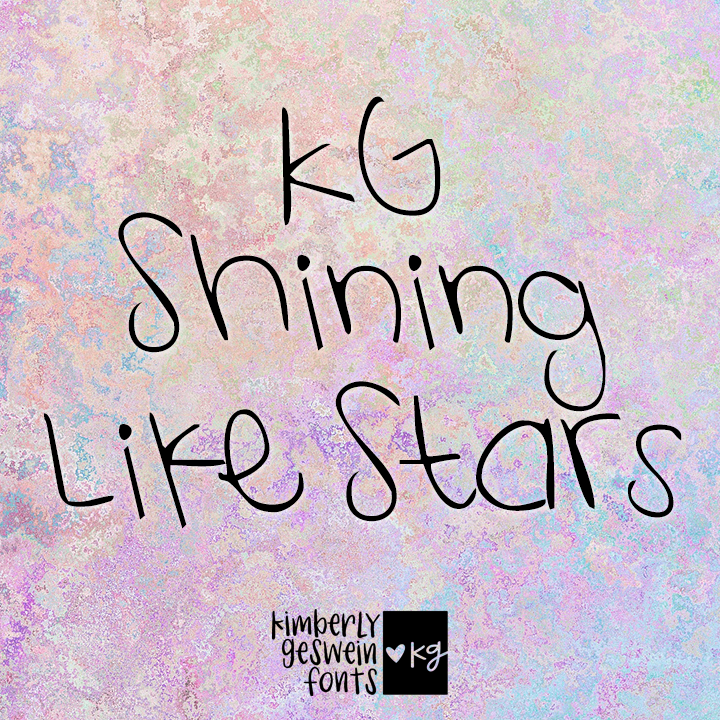 KG Shining Like Stars Graphic