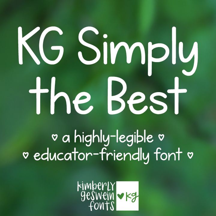 KG Simply the Best Graphic