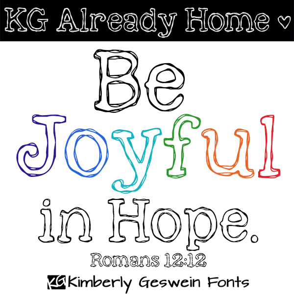 KG Already Home Graphic